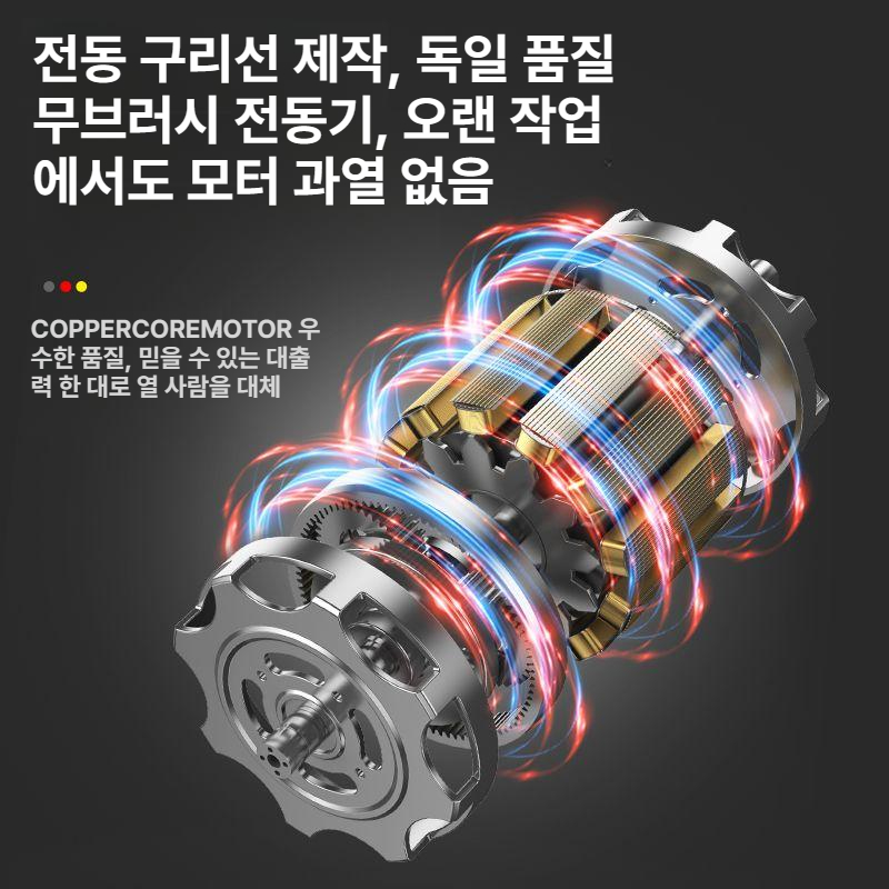 전기톱 트리머 충전식 원예 가지치기 무선 조경전기톱 전지 배터리 원예톱 전정기 울타리 - 상세 이미지 3