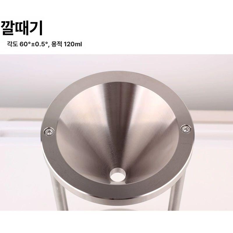 안식각 측정기 용적 밀도계 입자 각도 휴식각 분석기 비중계 모래 검사 가루 정지각 - 상세 이미지 4