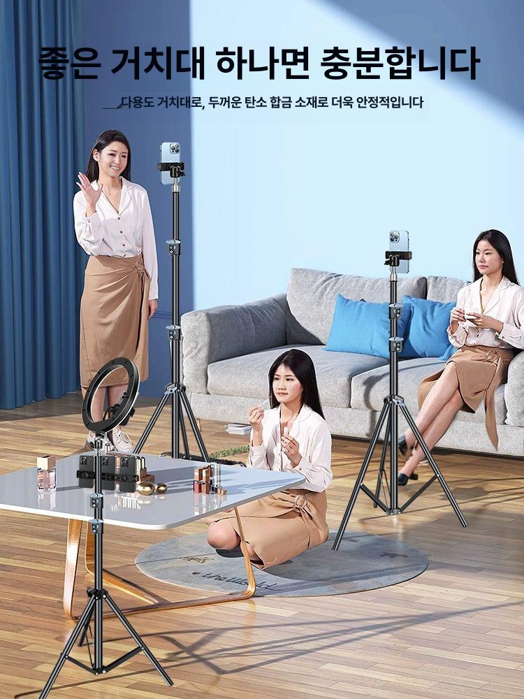 휴대폰 거치대 촬영 마운트 라이브방송 영상 방송용 스탠드 홀더 각도 고정 셀카 - 상세 이미지 5