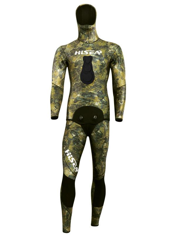 긴팔 겨울 잠수복 작업복 수영복 전신 방수복 바다 골드 3.0mm(S-3XL/사이즈메모기재) - 상품 이미지