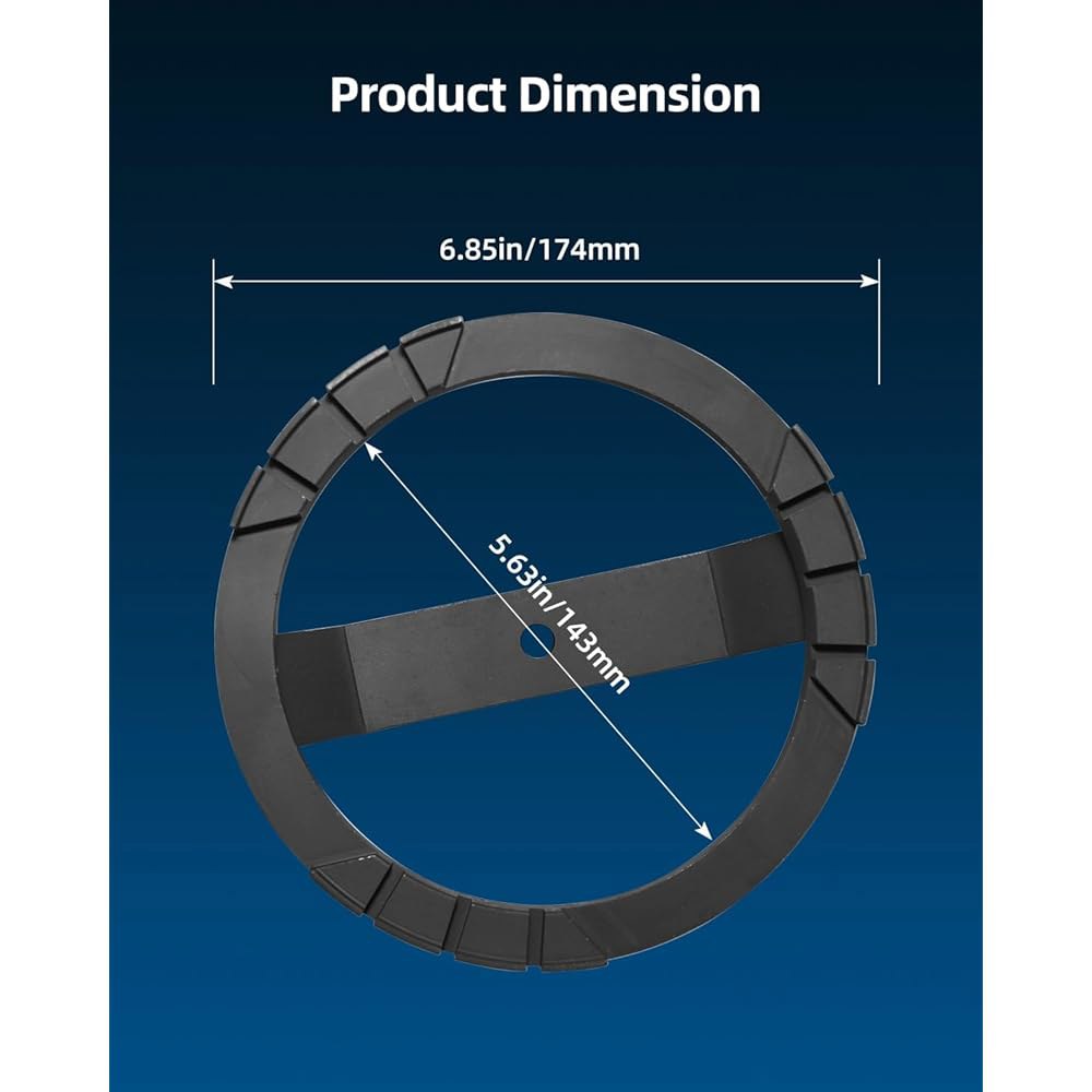 DPTool 연료 탱크 뚜껑 렌치 펌프 센더 잠금 링 도구, 토요타 코롤라 타코마 육상 크루저 야리스 S /베이스 VIOS 렉서스 RX330 RX350 RX450h와 호환됨 - 상세 이미지 2