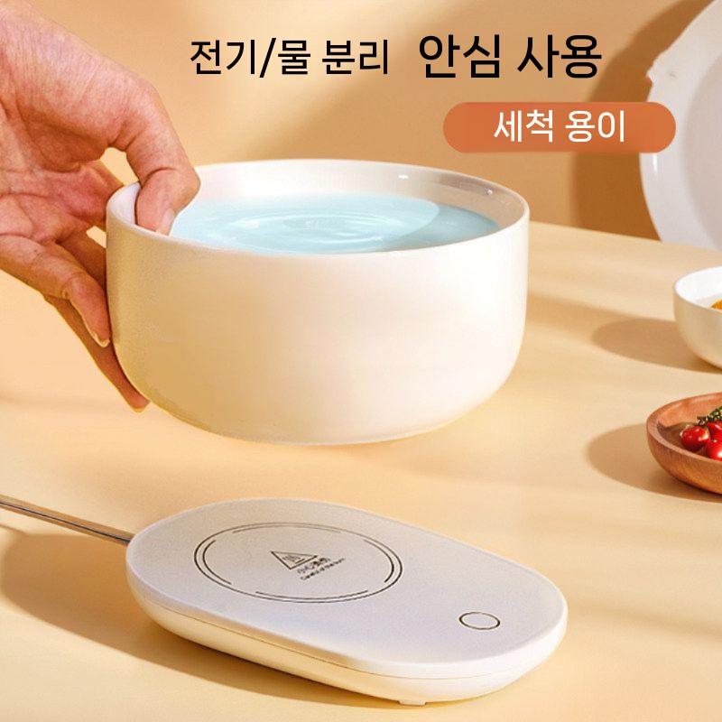 겨울 보온물그릇 세라믹 원형 겨울물그릇 온열 얼지않는 물그릇 길고양이 밥그릇 야외 - 상세 이미지 5