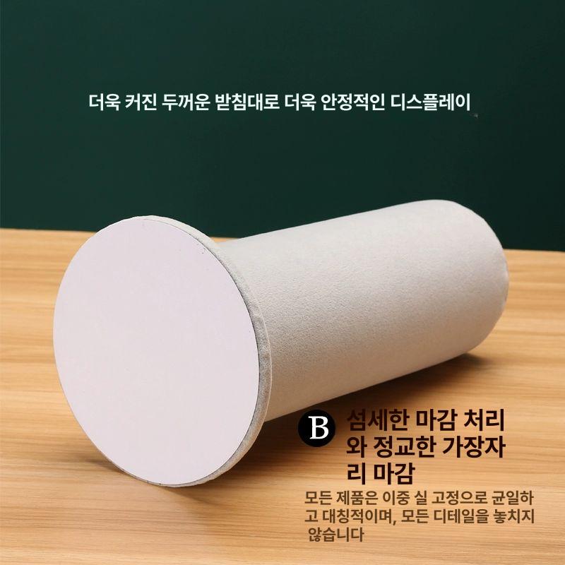 원목 계단식 머리띠 악세사리 보관대 거치대 헤어밴드 팔찌 선반 헤어핀 스탠드 - 상세 이미지 3