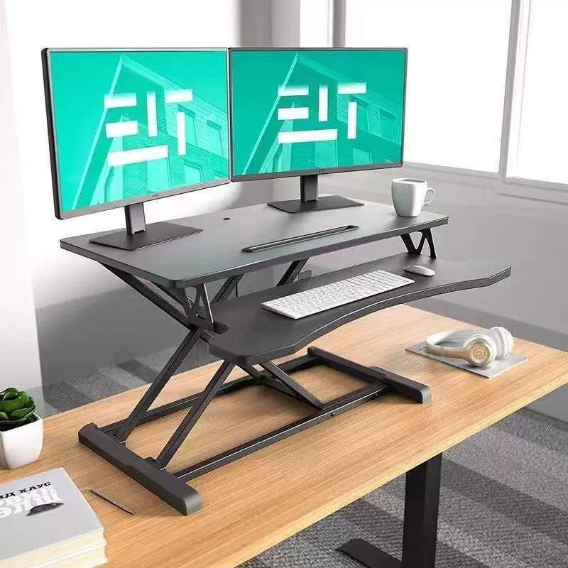 스탠딩 받침대 리프팅 조절용 고정 높이 높낮이 홀더 전기 사무실 서서 리프트업 - 상품 이미지