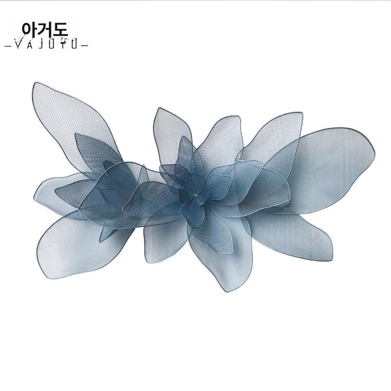 벽면장식 큰 꽃 데코레이션 거실 침실 인테리어 벽걸이 홈 소품 감성 포인트 액자 - 상세 이미지 5