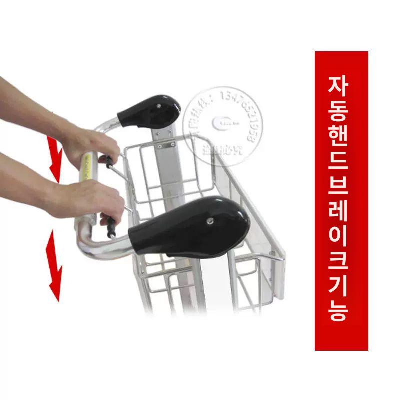 공항 짐카트 수화물 벨보이 수하물 짐수레 러기지카트 대차 짐캐리어 고급 운반카 - 상세 이미지 3