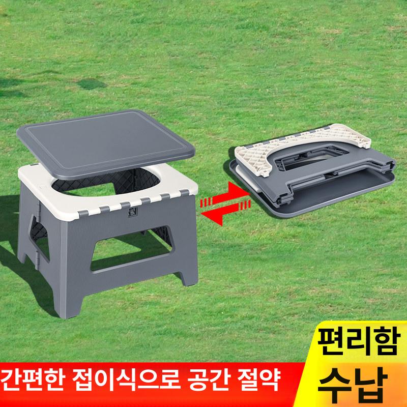 캠핑용 간이변기 접이식 휴대 요강 차량용 좌변기 야외용 응고제 차박용 - 상세 이미지 3