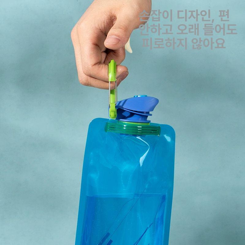 투명 주스팩 액체 음료 포장 봉투 비닐백 스파우트 입구 기본 색상 대량 카페 보관 - 상세 이미지 5