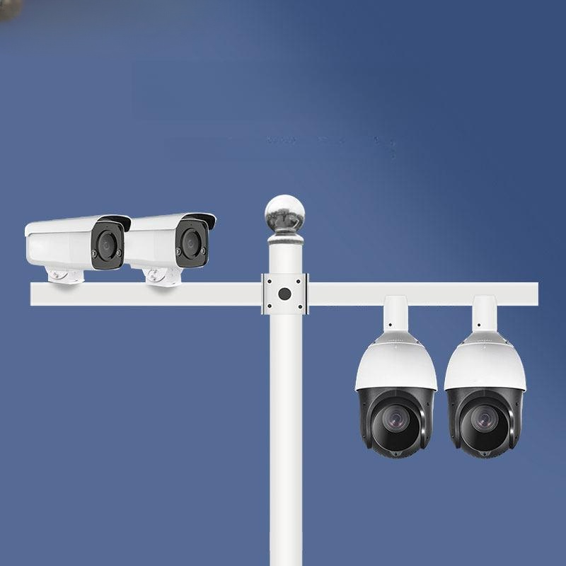 cctv 브라켓 고정형 지지대 지주대 감시카메라 코너형 고정대 기둥 실외용 외벽 - 상세 이미지 3