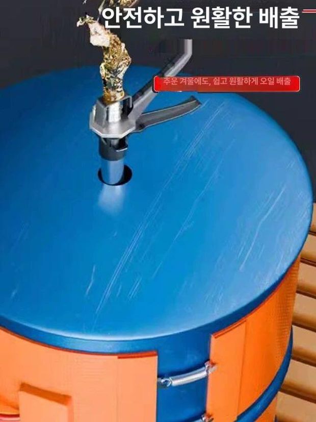 드럼통 가열 보온 밴드 페인트 고무 데우기 벨트 산업용 동파방지 난방기구 - 상세 이미지 3