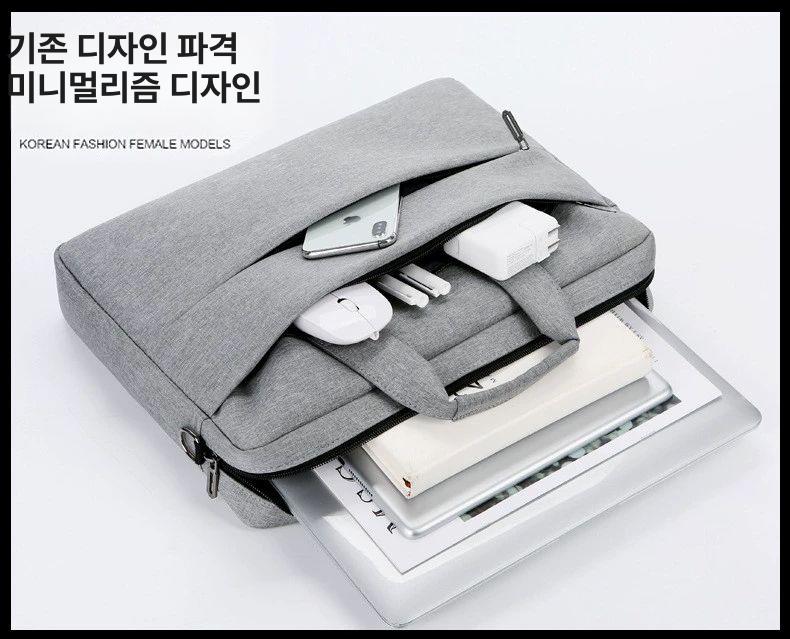 18인치노트북 가방 심플 하드 백팩 랩탑 대용량 숄더백 - 상세 이미지 4