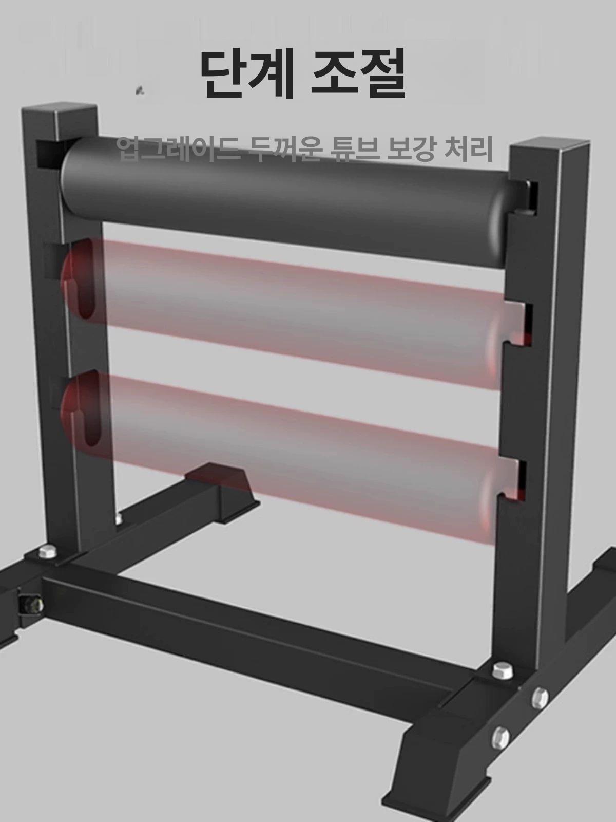 런지 스쿼트발판 스플릿 일체형 헬스장 받침대 레그 보조기구 홈트 피트니스 - 상세 이미지 4