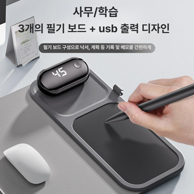 온열 데스크매트 멀티 일체형 독서실 마우스 사무실 책상밑 키보드 매트 발히터 데스크 - 상세 이미지 2