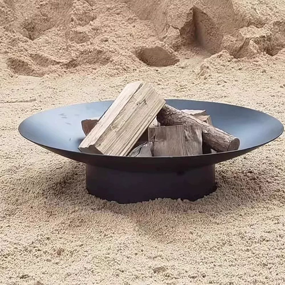 야외 화로대 모닥불 불멍 캠핑 파이어피트 펜션 바베큐 스토브 버너 - 상세 이미지 3