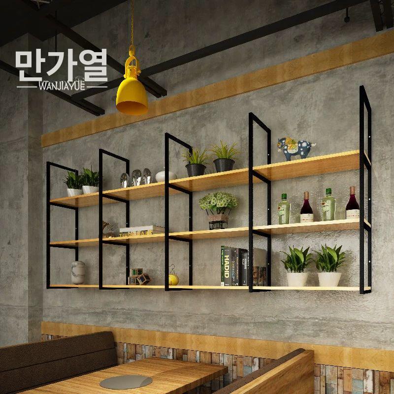 거실 벽선반장 수납장 랙 원목선반장 책장 모던 벽걸이 디자인 다용도선반 진열 모듈 - 상세 이미지 3