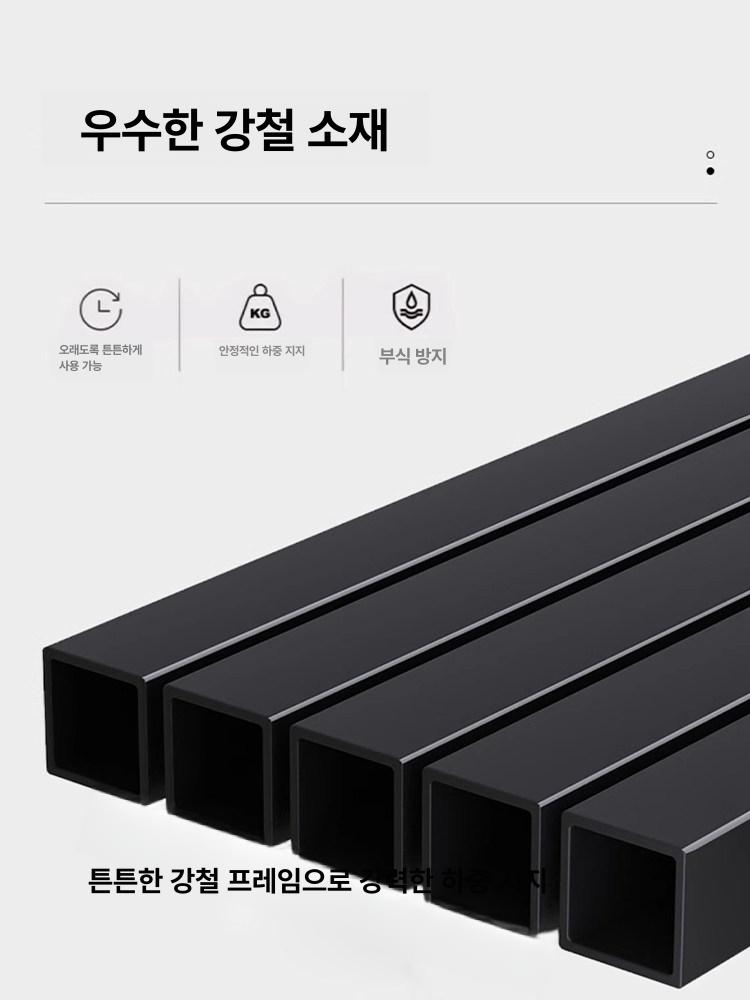 검은색 어항선반 캐비닛 고급 수족관 다이 수조선반 프레임 수조받침대 랙 상판 - 상세 이미지 5