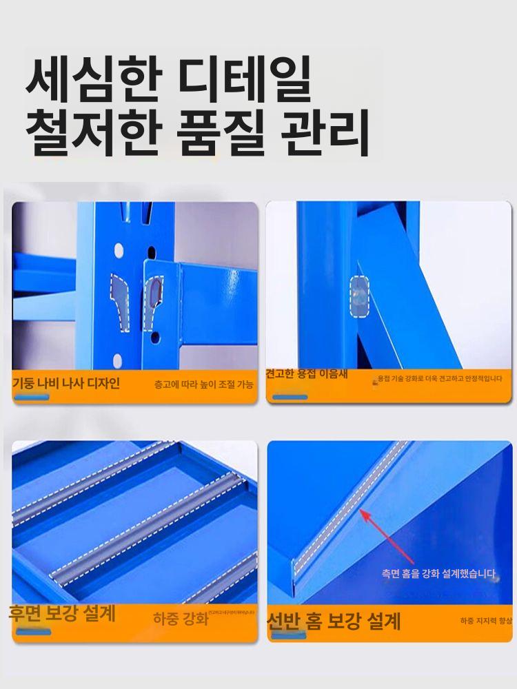선반 보관대 정리대 바퀴선반 이동식 스탠드 펜트리 중량 랙 캠핑 - 상세 이미지 5
