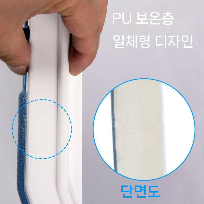 쿨러 하드쿨러 바퀴 캠핑 보냉박스 보관 캐리어 낚시용 차량용 대형 아이스쿨러 냉장 단열 - 상세 이미지 5