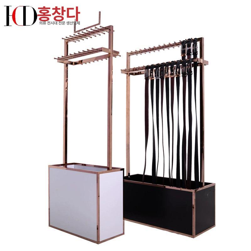 다용도 벨트진열대 디스플레이 전시 걸이 거치대 정리대 업소용 매장용 수납함 정리함 - 상세 이미지 3