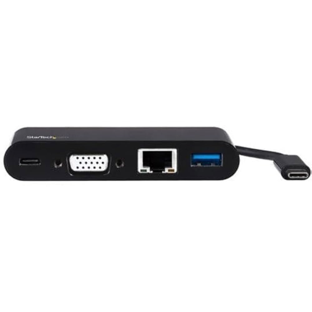 StarTech.com USB C 도크 싱글 - 미니 공급 패스스루 모니터 VGA POWER W 비디오 LOGIC USBC 1080p / Gen 60W 1 멀티포트 3.1 어댑터 - 상세 이미지 2