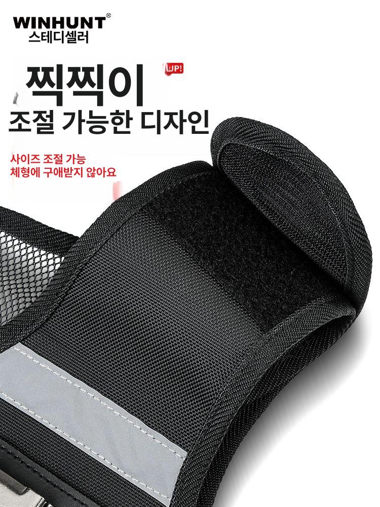 공구 여름작업복 안전 작업조끼 상의 작업용조끼 현장 망사 반사 공사 - 상세 이미지 5