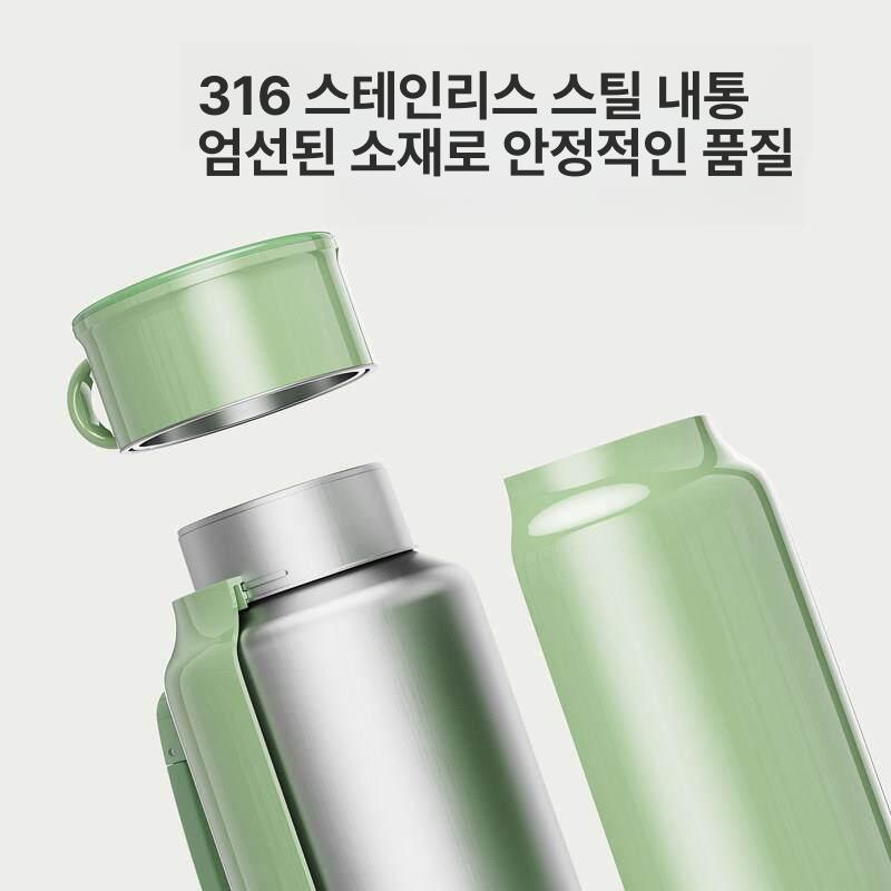 usb 차 보온텀블러 보온포트 커피 등산 물병 온도조절 여행용 가열텀블러 주전자 - 상세 이미지 2