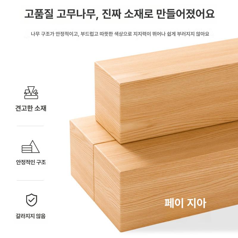 서재테이블 서랍책상 기숙사 침실 기본 원룸 자취방 데스크 원목색 학생책상 공부 - 상세 이미지 4