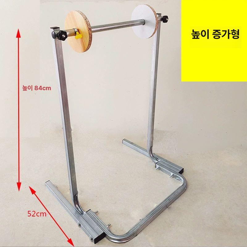 에어캡 받침대 대형 포장지 뽁뽁이 포장대 포장재 롤러 디스펜서 커팅기 공장용 - 상세 이미지 5