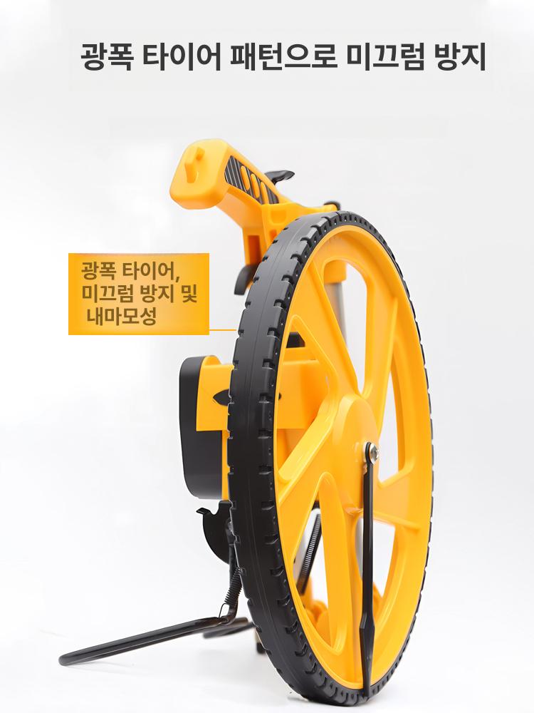 산업용 줄자 측정기 휴대형 메타 굴렁쇠 카운터 기계식 롤러 거리 측정 도구 - 상세 이미지 3