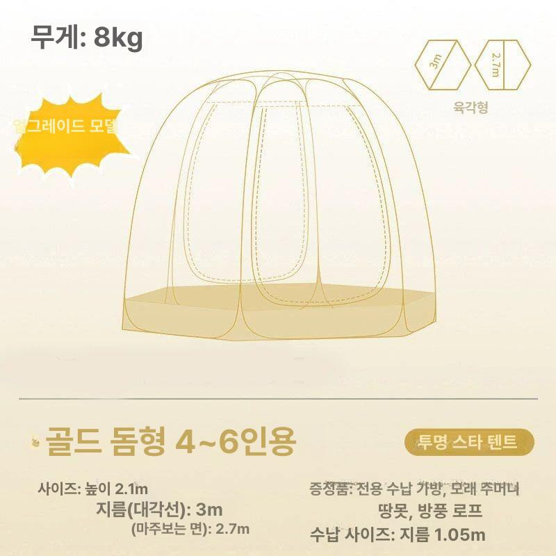 방수포 그라운드시트 백패킹 액세서리 텐트 팔각형 바닥매트 캠핑매트 타프 - 상세 이미지 3