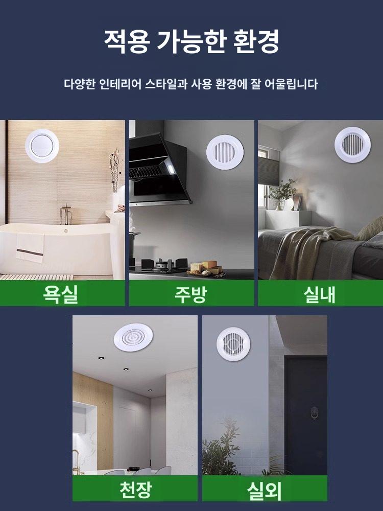 커버 라디에이터 에어컨 환기구 공기배출 구멍마개 - 상세 이미지 4