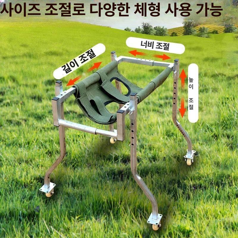 연습 보조기 망아지 사육 목장 송아지보행기 가축 기립 축산용 기구 장비 훈련 - 상세 이미지 4