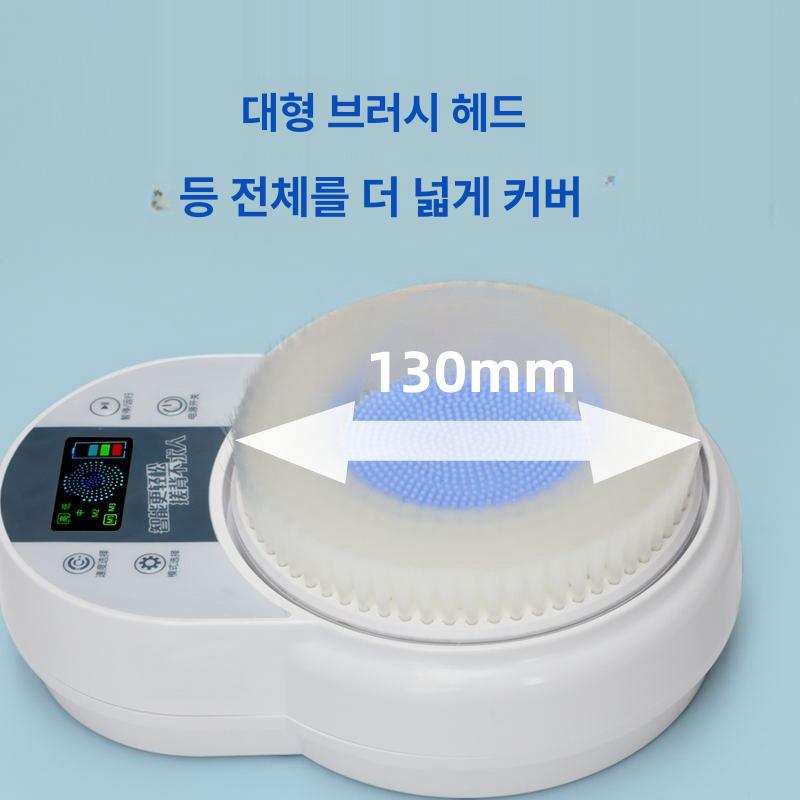 자동 등때밀이기계 전동 벽걸이형 셀프 브러시 가정용 목욕 세신기 샤워 등미는 각질 - 상세 이미지 3