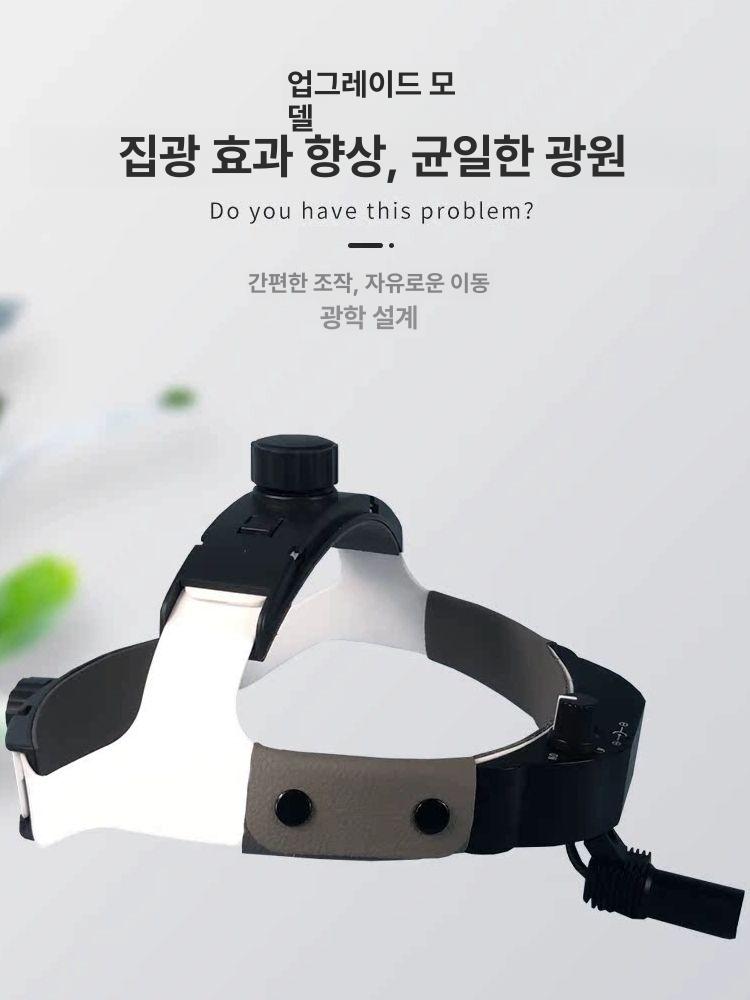 시계 루페 안경 렌즈 확대안경 현미경 정밀작업용 보석 주얼리 진료 돋보기 라이트 - 상세 이미지 4
