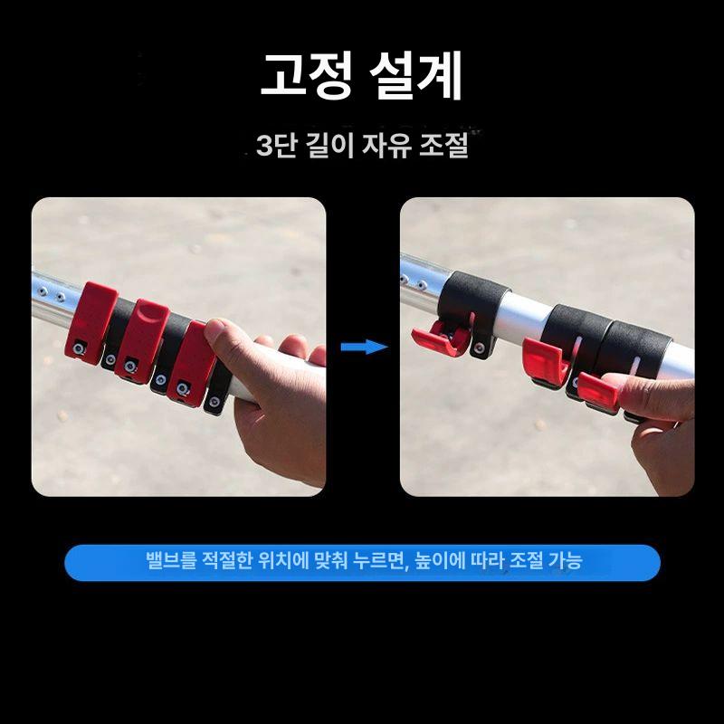 긴 고압세척기 배낭형 물청소 청소총 브러시 막대 분사기 연장 분무기 고층작업 - 상세 이미지 3