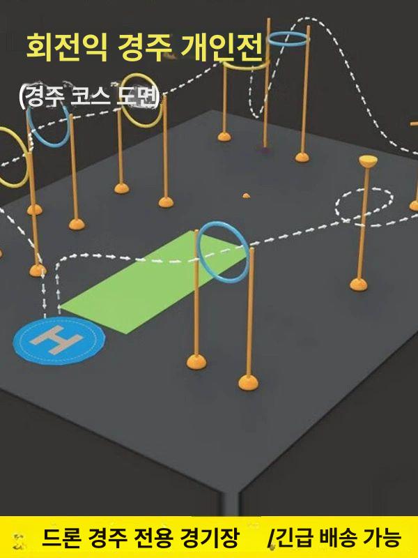 도비에닛 실내드론 연습용 입문용 트랙 카메라 초보자 경기장 학습용 촬영용 - 상세 이미지 4
