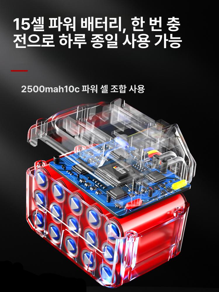무선 항타기 충전식 파괴 기계 함마 구멍 무브러시 굴착 강화형 브러시리스 산업용 - 상세 이미지 3