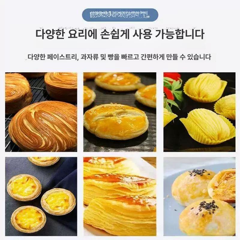수동 파이롤러 홈베이킹 피자 업소용 제빵 시터기 도우시터 모델 니더 도구 프레스 - 상세 이미지 4