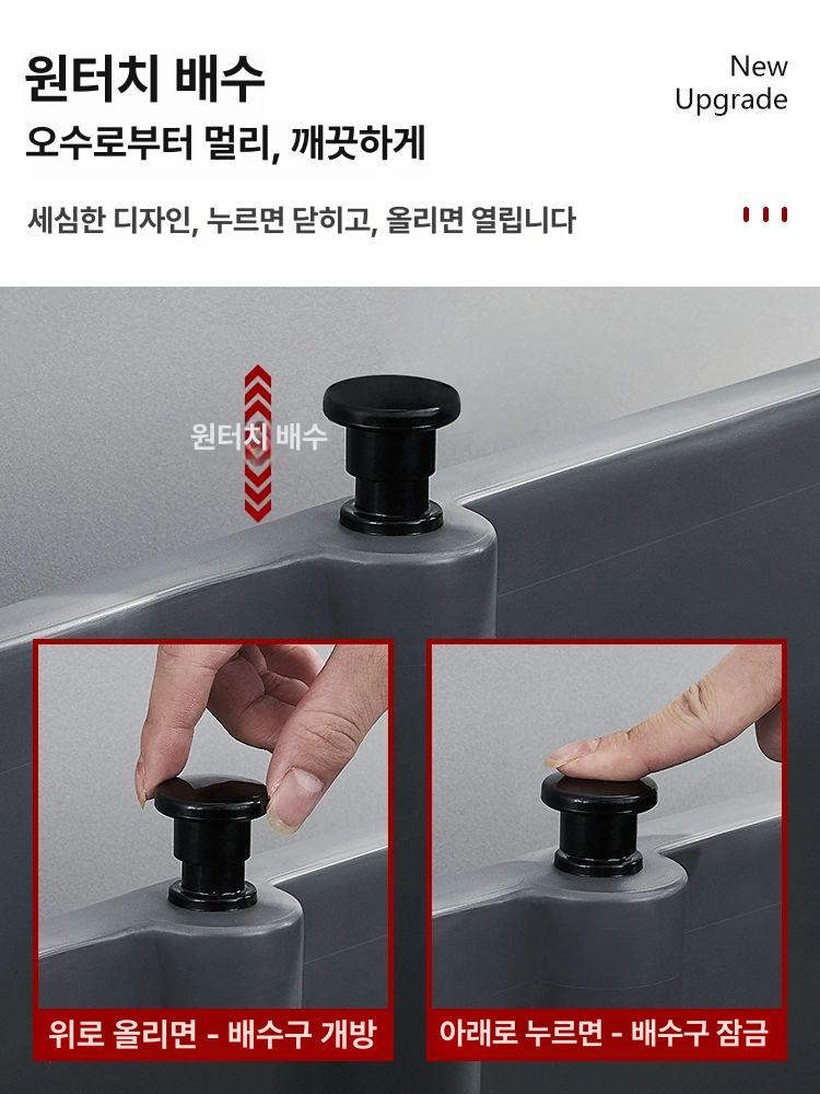 화장실 청소용 마대 걸레 사무실 공장 개수대 학교 빨래통 관공서용 밀대 청소도구 - 상세 이미지 3