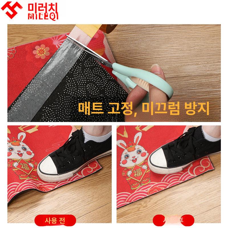 튼튼 부직포테이프 부직포양면테이프 양면테잎 양면스티커 초강력 부직포테잎 사무용 - 상세 이미지 4