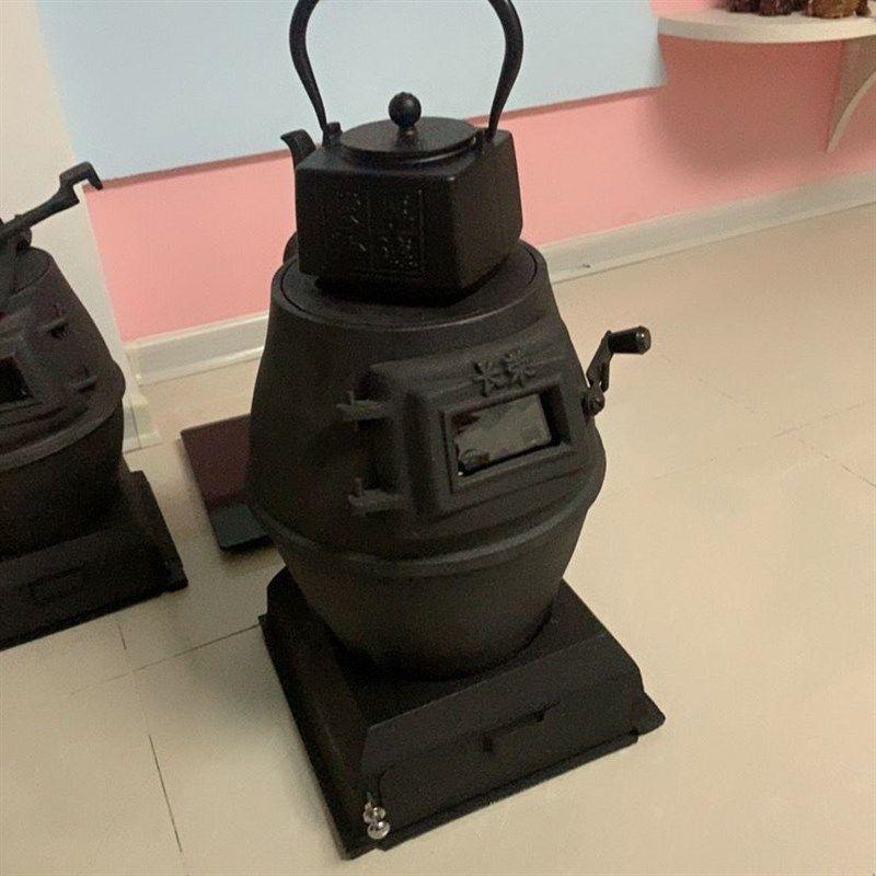 화목 벽난로 가정용 난방 주철 주물난로 연통 펜션 실외 화로대 화덕 실내용 - 상세 이미지 2