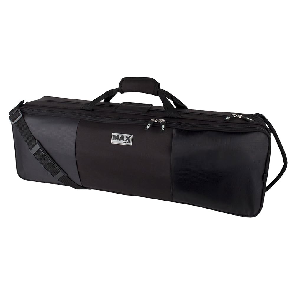Protec MX144 4/4 바이올린 오블롱 MAX 케이스, 블랙 4/4 size Black - 상품 이미지