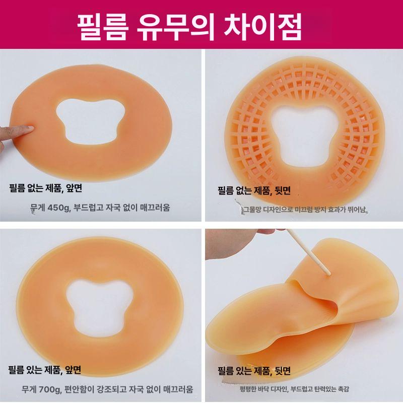 실리콘 경락 얼굴 베개 마사지용 피부 관리 베개 에스테틱 스파 - 상세 이미지 5