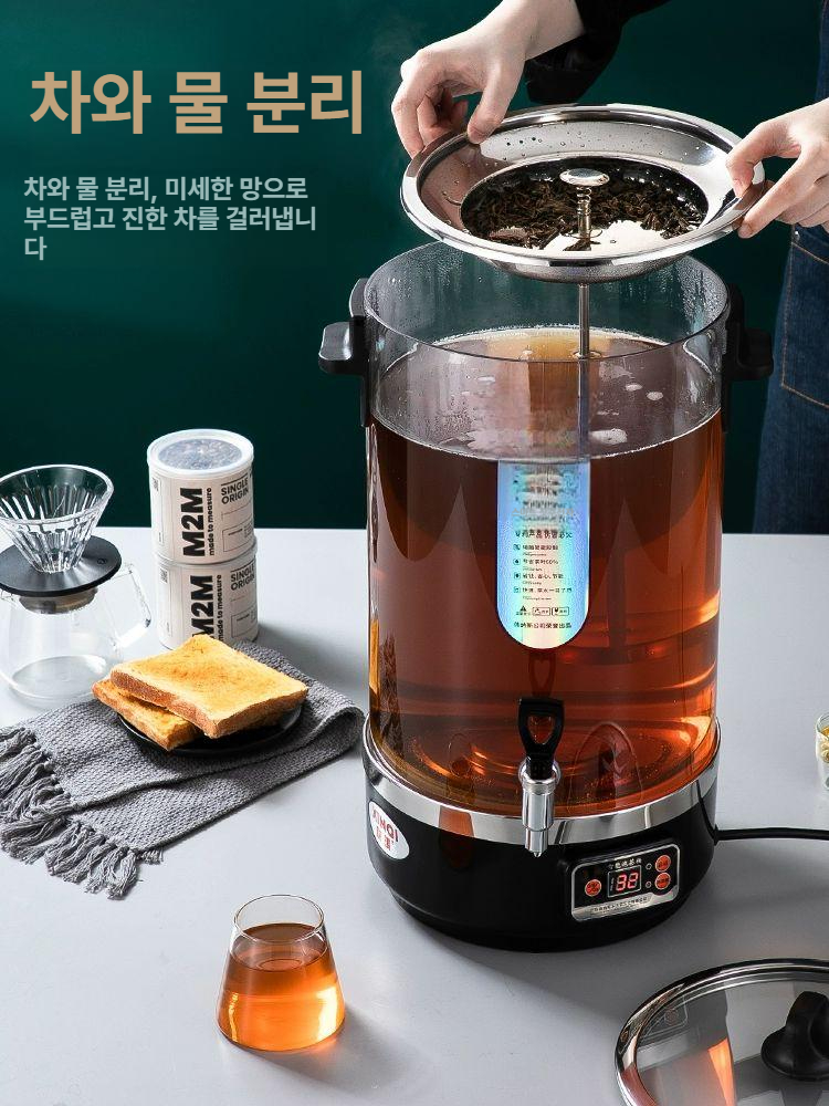 업소용 디스펜서 정수기 워터 카페 온수 듀얼코크 커피 핫워터 냉온수기 식당 카페온수기 - 상세 이미지 5