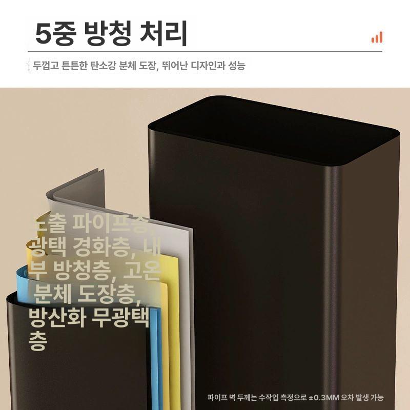 비키니 옷장 행거 간이 고급 시스템 커버형 원룸 조립식 선반 대형 - 상세 이미지 5