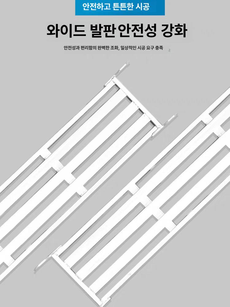 외벽 이동식틀비계 도배 시스템 미끄럼방지 산업용 계단 안전 건설현장 고소작업대 - 상세 이미지 5
