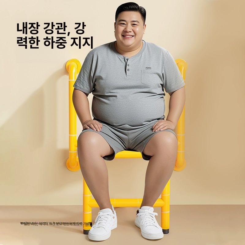 접이식 욕실의자 벽부착 안전 목욕 방지 미끄럼 의자 보조 현관 간이의자 접이식의자 벽고정 - 상세 이미지 4