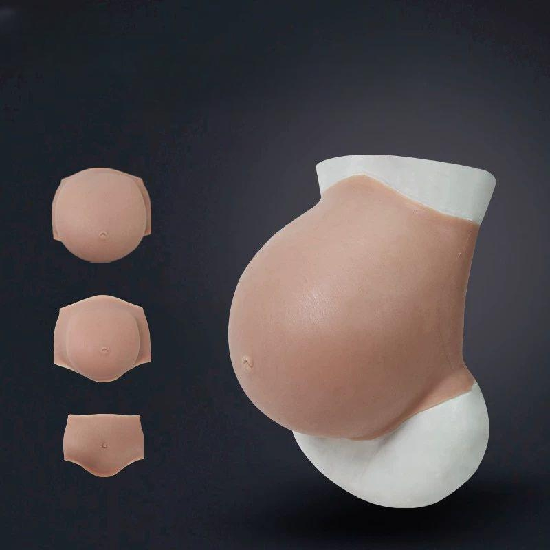 임산부 마네킹 분장 소품 실리콘 인형 촬영용 전시 디스플레이 모형 - 상품 이미지