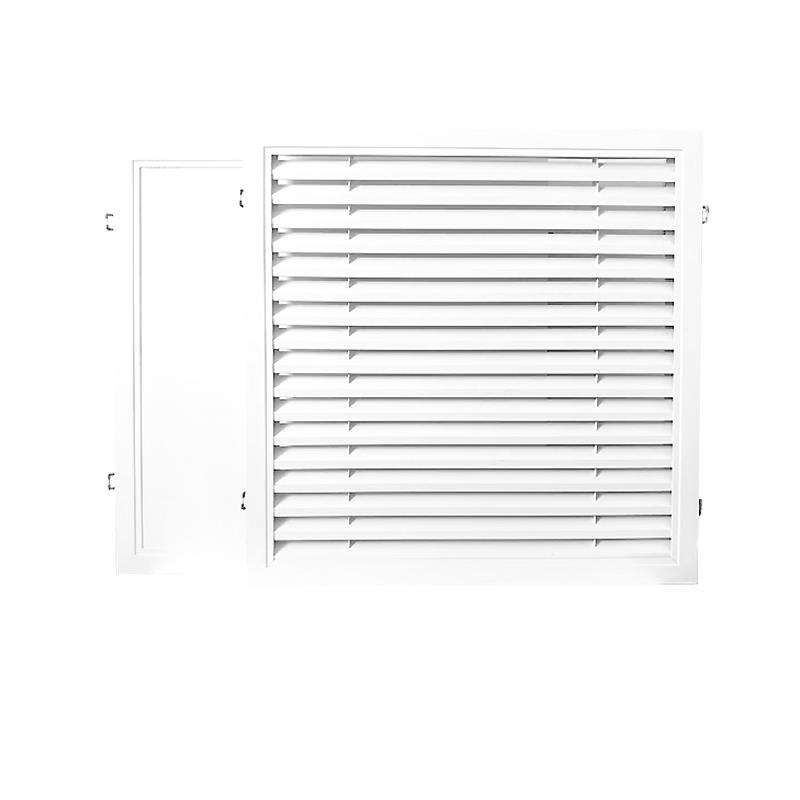 루버창 환풍기커버 셔터 흰색 배기 색상 덕트 외벽 홀 입구 맞춤 환기구 통풍구 - 상세 이미지 5