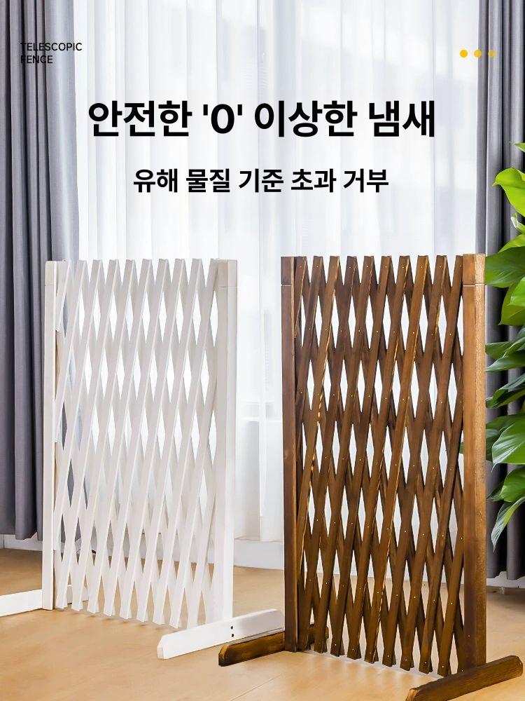 담장 파티션 자바라 기둥 방식 펜스 데크 길이 수성 칸막이 공간 키높이 가벽 - 상세 이미지 3